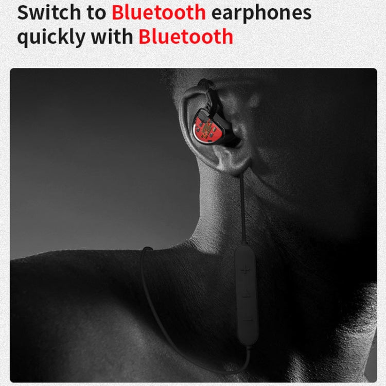 Écouteurs intra-auriculaires HiFi KZ AS10 à dix unités, sans microphone